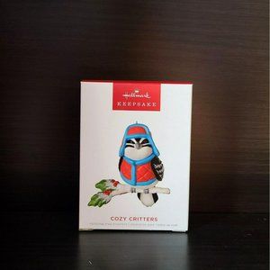 Hallmark 2022 Cozy Critters Bird series #6 Christmas‎ Ornament NEW
